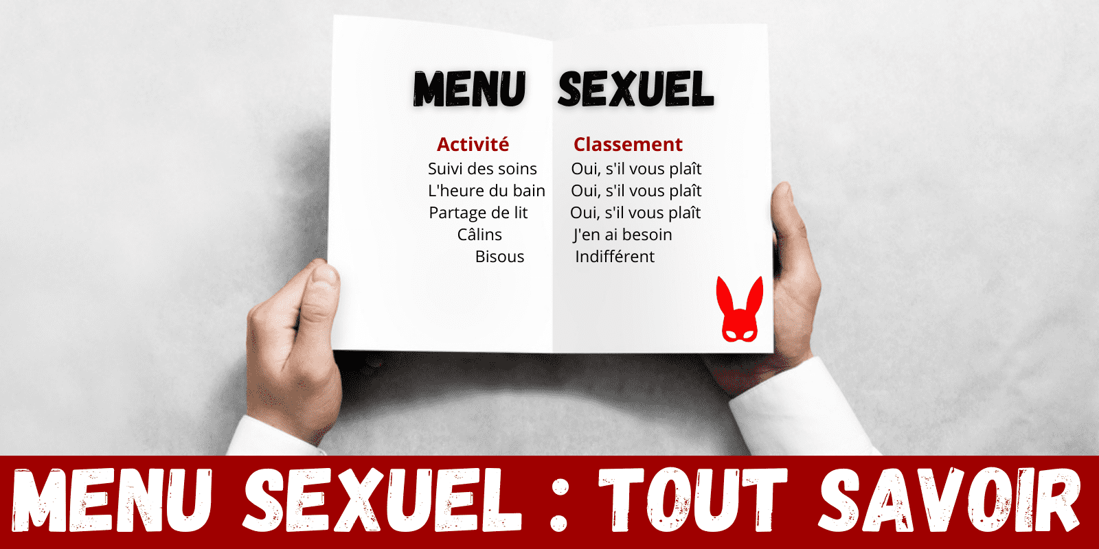 Menu sexuel