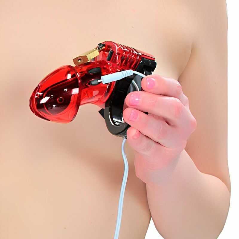 Cage De Chasteté En Acier Inoxydable Petit Expander Tube Anneau Verrouillable SM Cage De Chasteté En Acier Inoxydable Petit Expander Tube Anneau Verrouillable SM