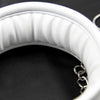 Collier BDSM Blanc Anneau