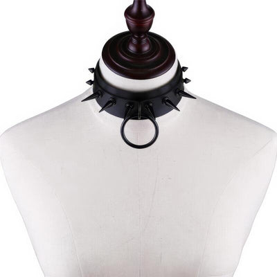 Collier BDSM Gothique Noir