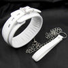Collier Blanc BDSM