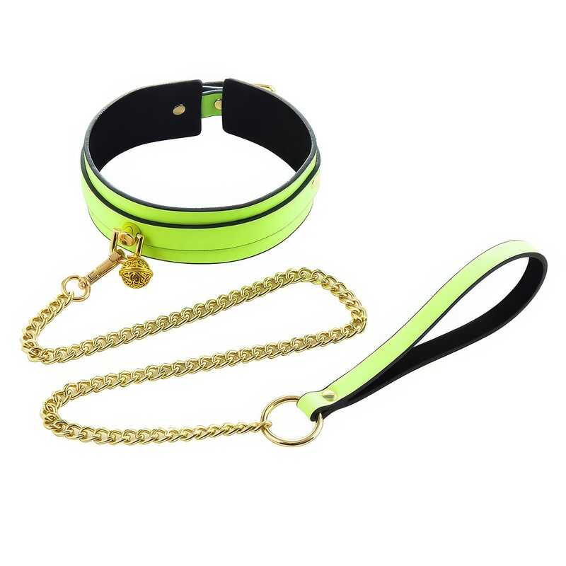 Collier laisse phosphorescent