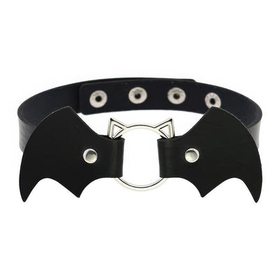 Collier BDSM Chauve-souris