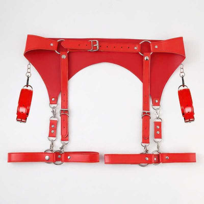 Ceinture Porte-Jarretelles et Menottes