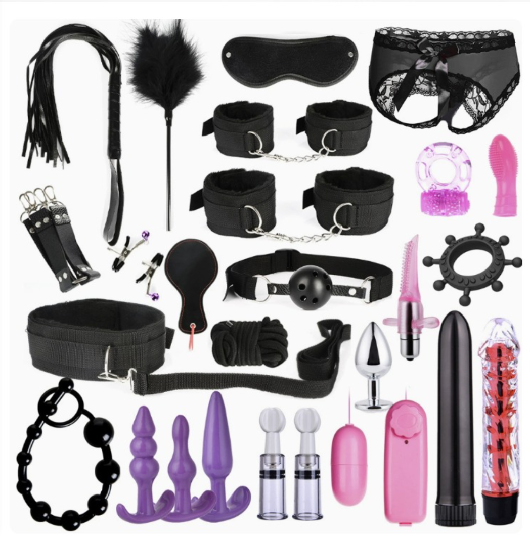 Kit BDSM Complet - 25 Pièces