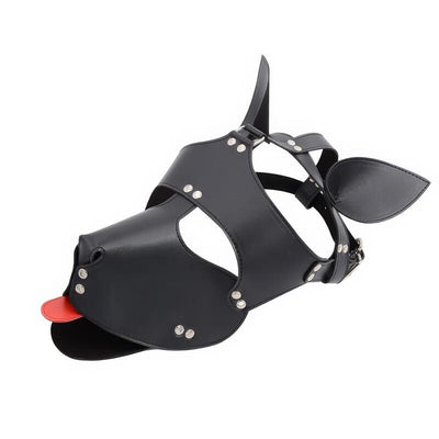 Masque BDSM Chien Noire