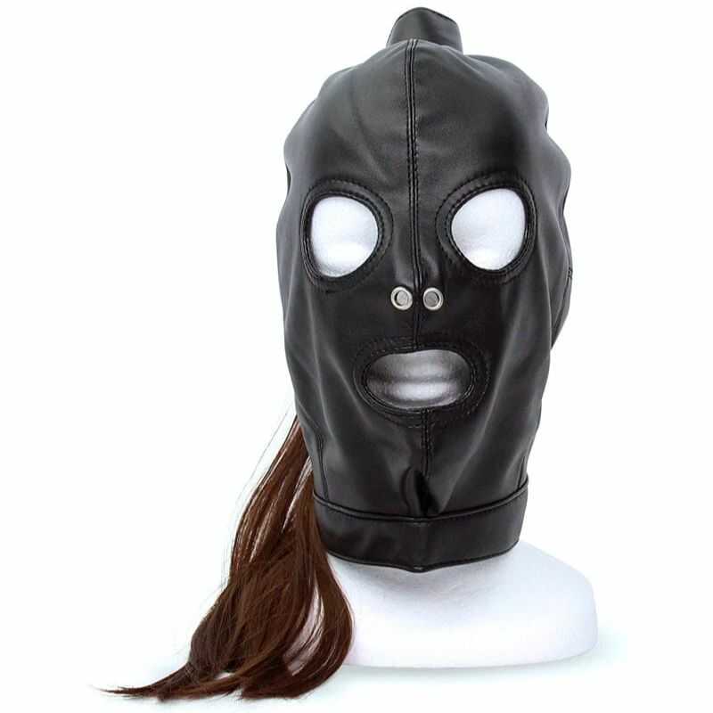 Masque BDSM Queue de Cheval