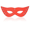 Masque Sexy Cuir Rouge