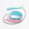 Collier Laisse BDSM Rose/Bleu