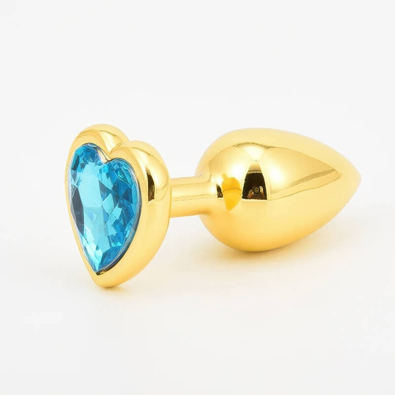 Plug Anal Acier Doré