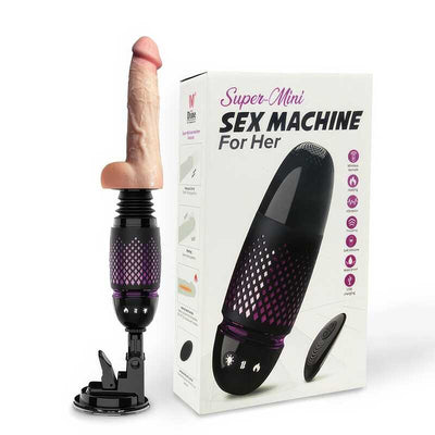 Sex Machine avec Gode Télescopique