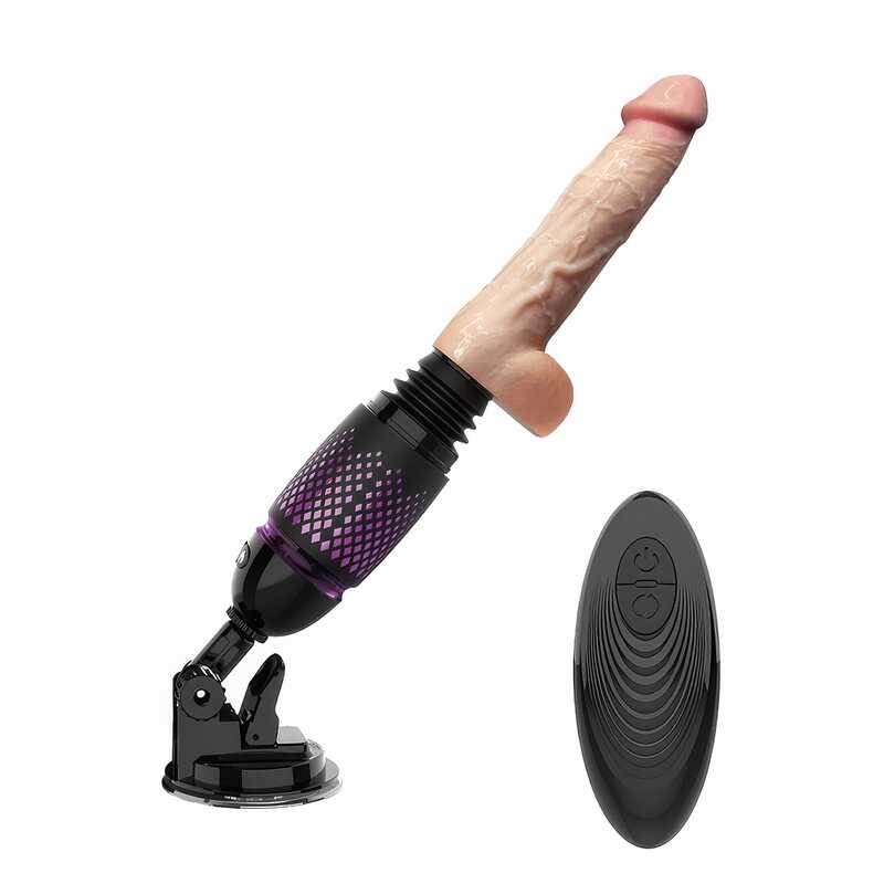 Sex Machine Gode Télescopique