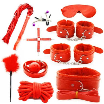 Kit de bondage rouge